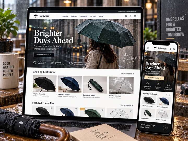 生活雨具品牌展示站