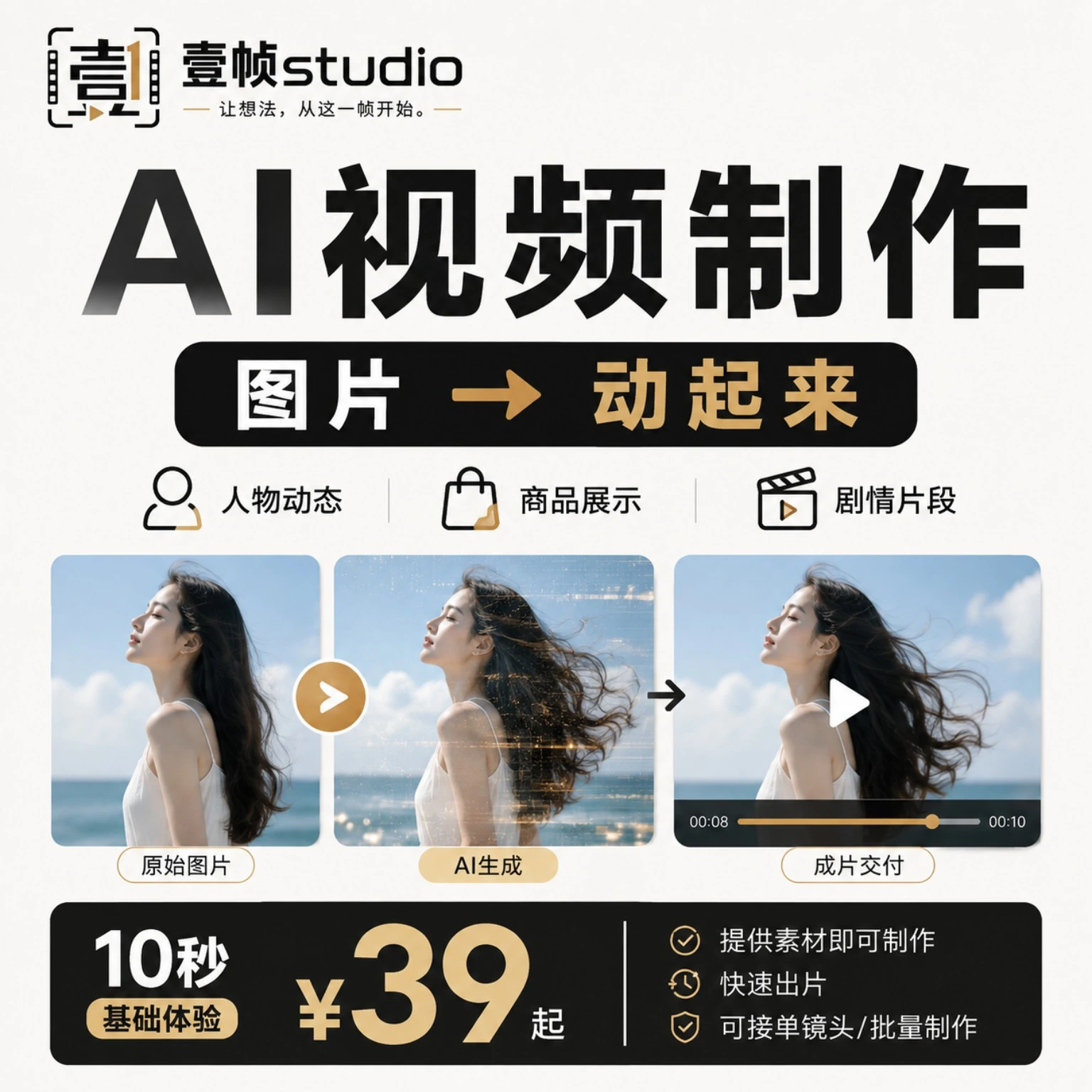 AI商品视频案例