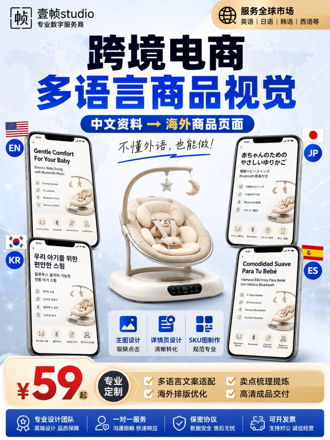 多语言商品视觉案例