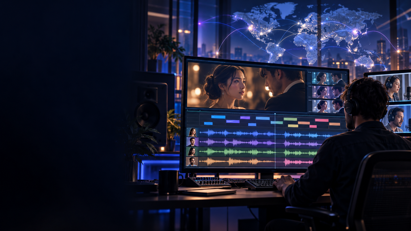 Global video localization and AI dubbing workspace